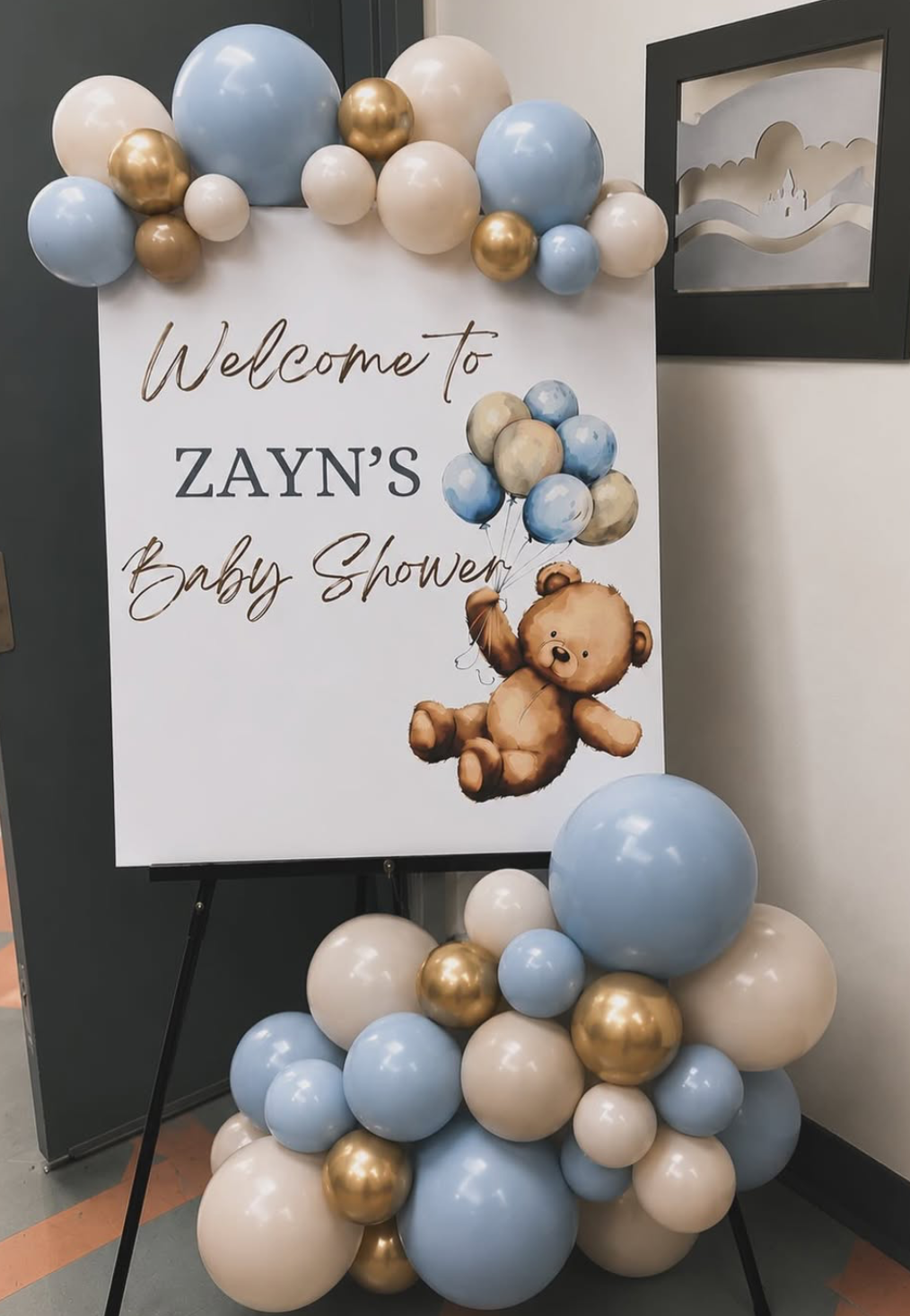 Zayn's baby shower welcome